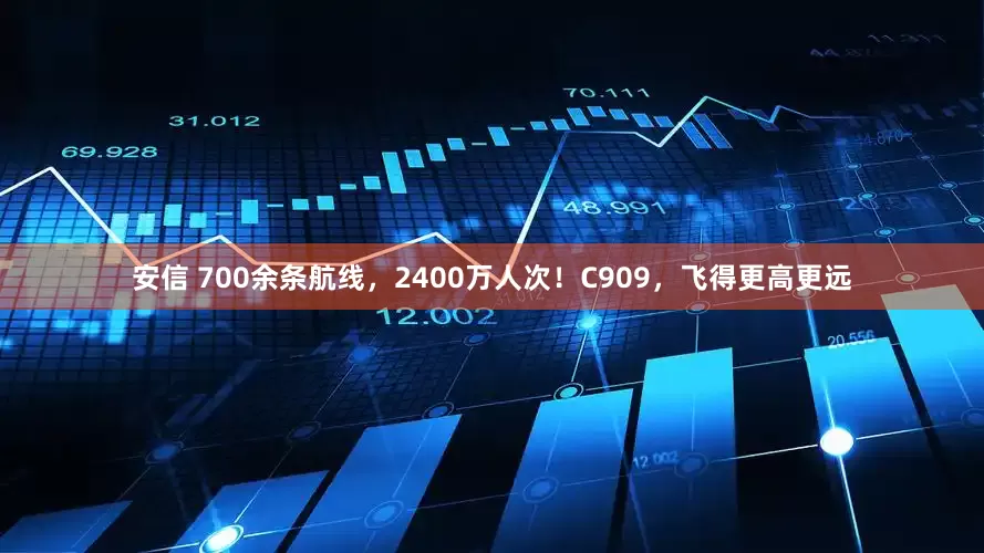 安信 700余条航线，2400万人次！C909，飞得更高更远